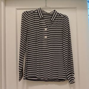 Striped Silk Blouse